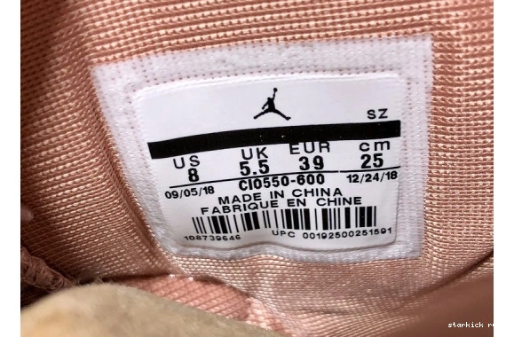 May Aleali Pink” x 6 Air CI0550-600 CI0550-600 “Millennial Jordan 0313